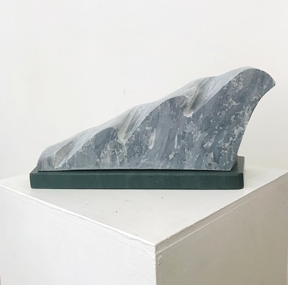 'Breaker (Carrara Marble, Slate) ' by artist Tom Allan